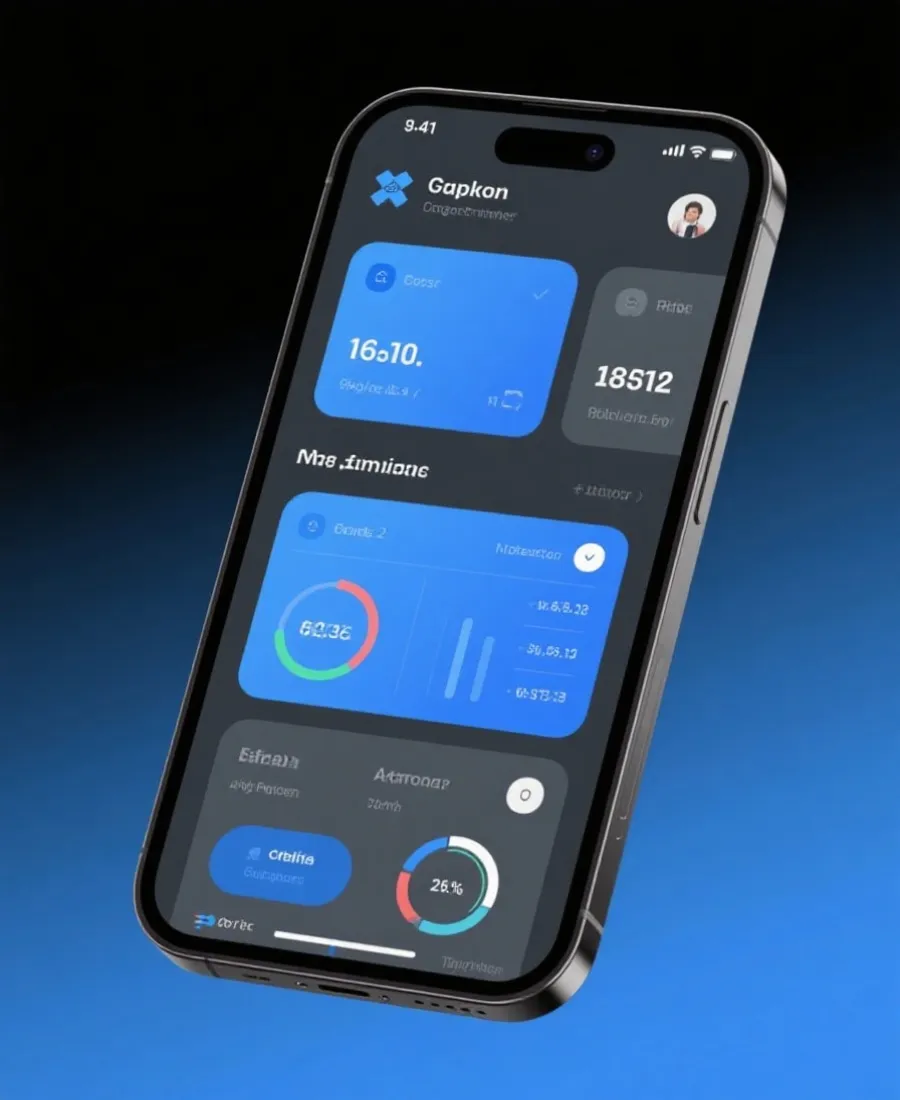虚拟篮球APP移动端界面展示